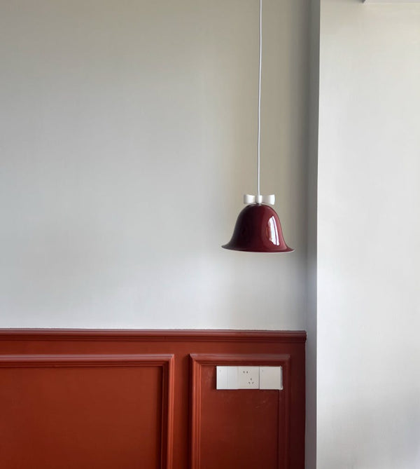 Lustre carillon éolien crème