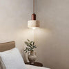 Vintage wabi-sabi style bedroom bedside chandelier