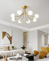 All-copper magic bean living room ceiling lamp