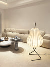 Cream style pear floor lamp
