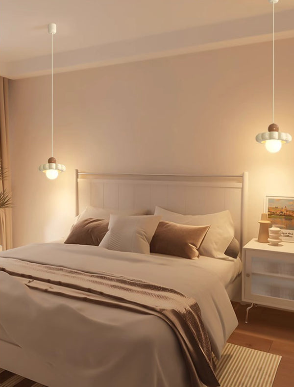 Cream style dining room bedroom bedside chandelier