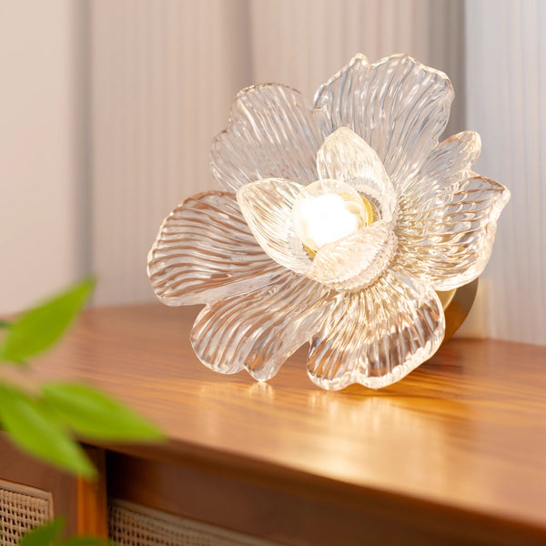 French retro petal corridor balcony ceiling lamp