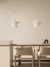 Cream style restaurant chandelier