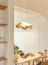 Retro creative pleated restaurant chandelier