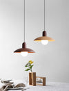 Japanese retro log style restaurant chandelier