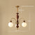 Medieval style creative magic beans chandelier
