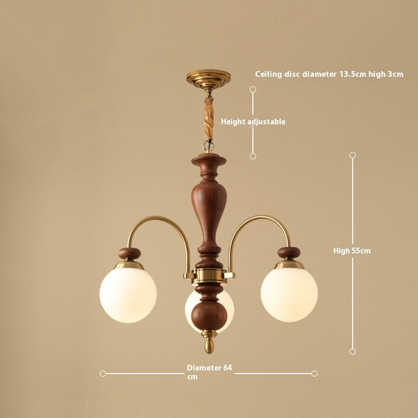 Medieval style creative magic beans chandelier
