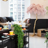 Ostrich Feather Floor Lamp