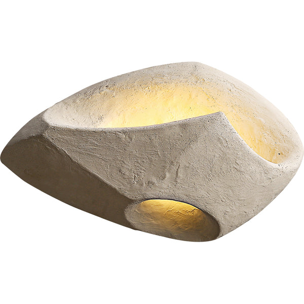 Wabi-sabi style wall lamp