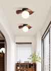 Creative lotus leaf aisle ceiling lamp