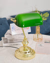 Vintage Glass Desk Reading table lamp