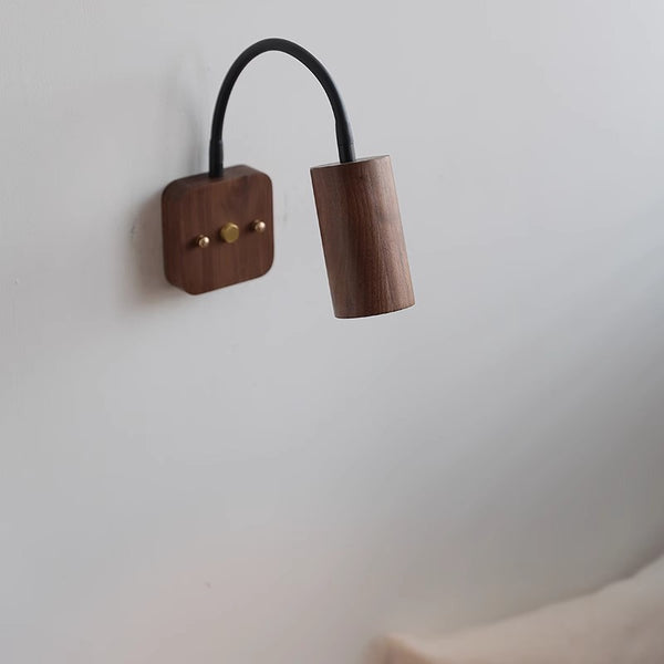 Lampe de chevet murale rotative rétro