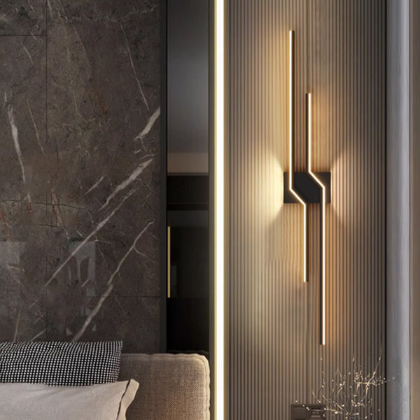 Bande lumineuse murale moderne