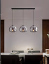 Simple personality glass restaurant chandelier