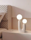 Nordic creative double head ball table lamp