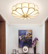 American all-copper LED ceiling light