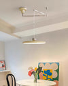 Nordic flying saucer swing arm chandelier