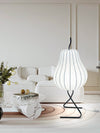 Cream style pear floor lamp
