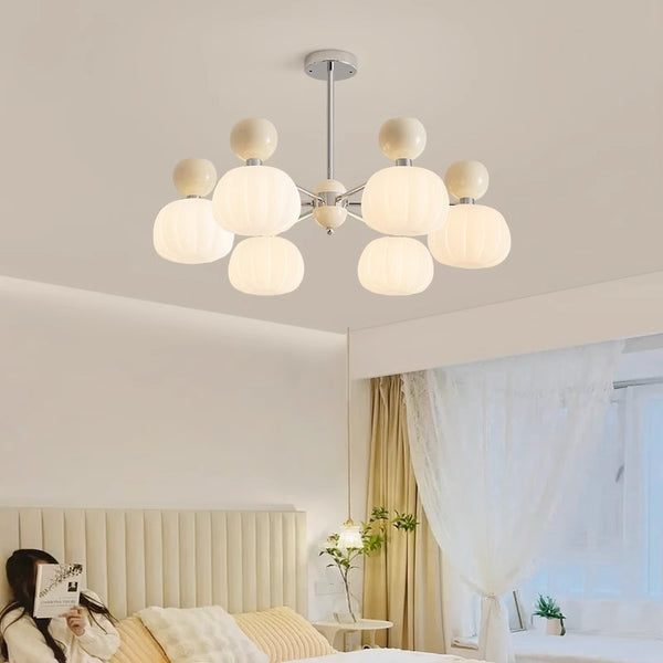 Pumpkin Shaped Magic Bean Chandelier