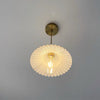 Lustre en verre vert frais