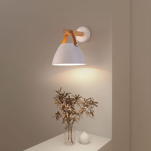 Lampe murale simple de chevet de chambre à coucher