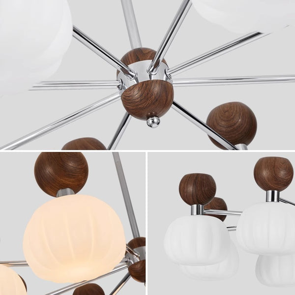 Pumpkin Shaped Magic Bean Chandelier