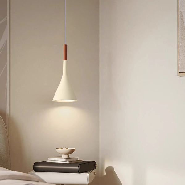 Light luxury bedside table chandelier