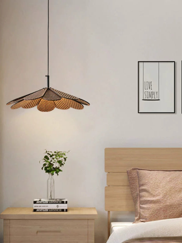 Bamboo Petal Chandelier