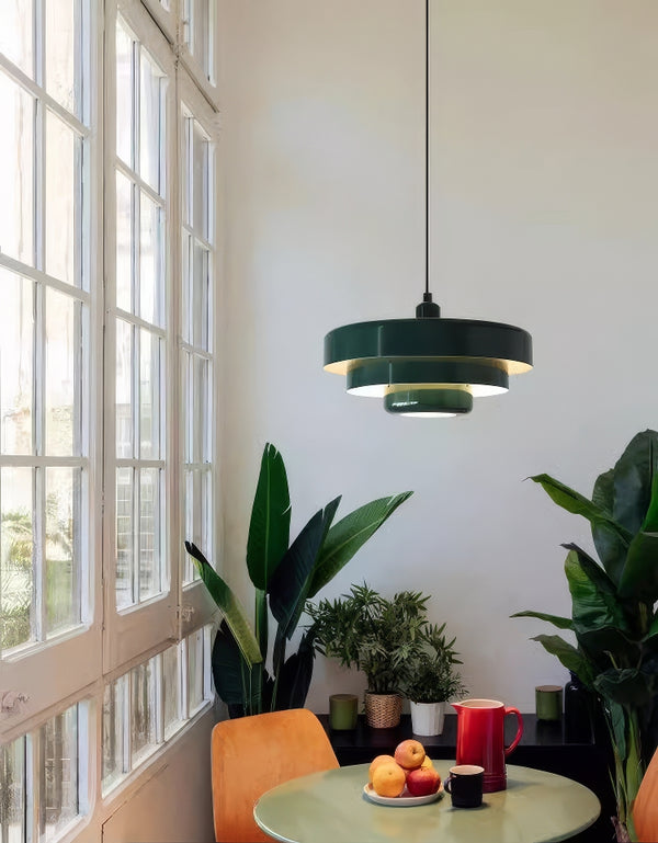 Vintage Bauhaus dining room chandelier