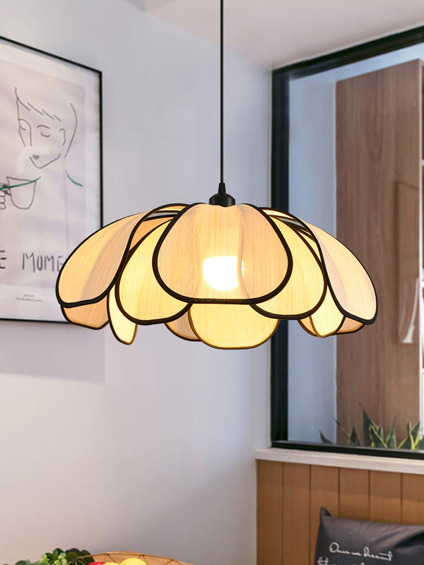 Vintage French Petal Chandelier
