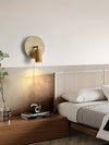 Yellow Travertine Antique Bedside Wall Lamp