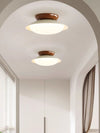 Japanese style bowl ceiling lamp