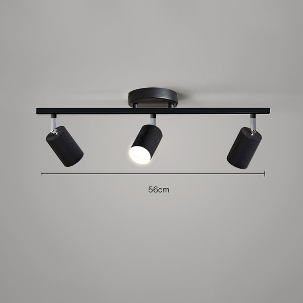 Modern simple long strip living room ceiling lamp