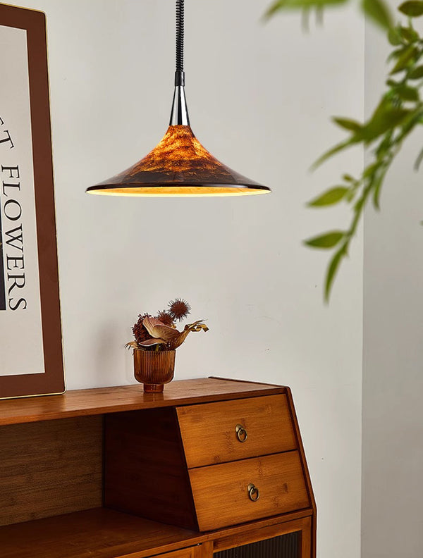 Medieval restaurant French painted lava retractable restaurant bar chandelier