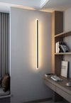 Minimalist long strip LED wall light
