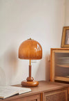 Retro Glass Study Bedroom Bedside Table Lamp