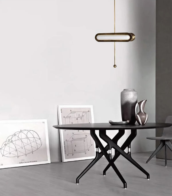 Petit lustre LED simple et créatif