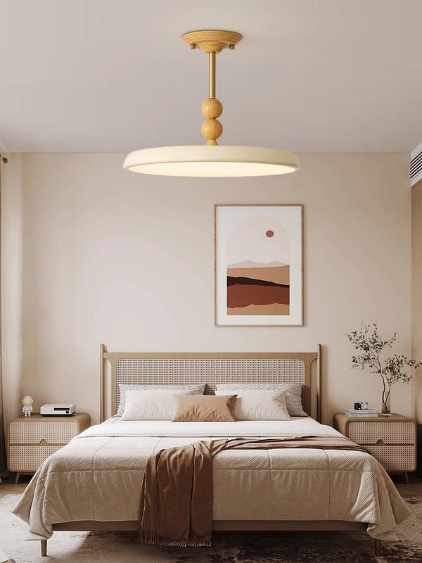 Plafonnier de chambre de style médiéval de style crème