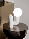Creative personality glass table lamp