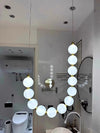 Cream style all-copper magic bean chandelier