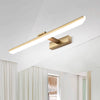 Einfache Spiegelwandlampe