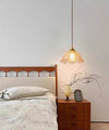 American retro bedroom bedside restaurant bar creative all-copper small chandelier