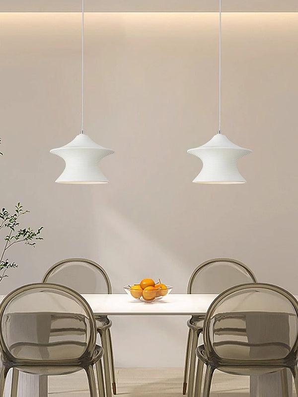 Cream style restaurant chandelier