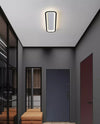 Elliptical strip LED corridor ceiling light