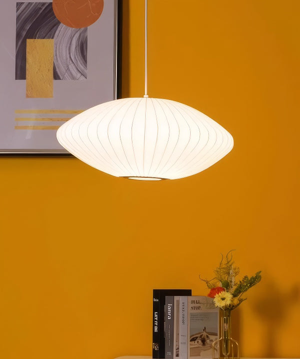 Japanese style silk restaurant chandelier