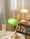 Vintage Glass Desk Reading table lamp