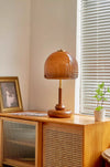 Retro Glass Study Bedroom Bedside Table Lamp
