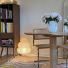 Japanese style wabi-sabi style rice paper floor lamp