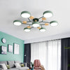 Nordic log led ceiling light