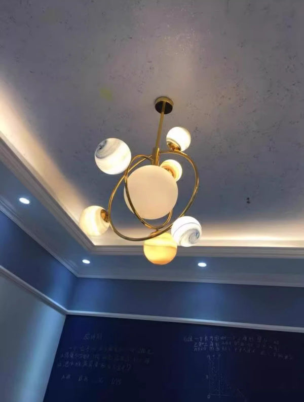 Creative Space Planet Ceiling Lamp